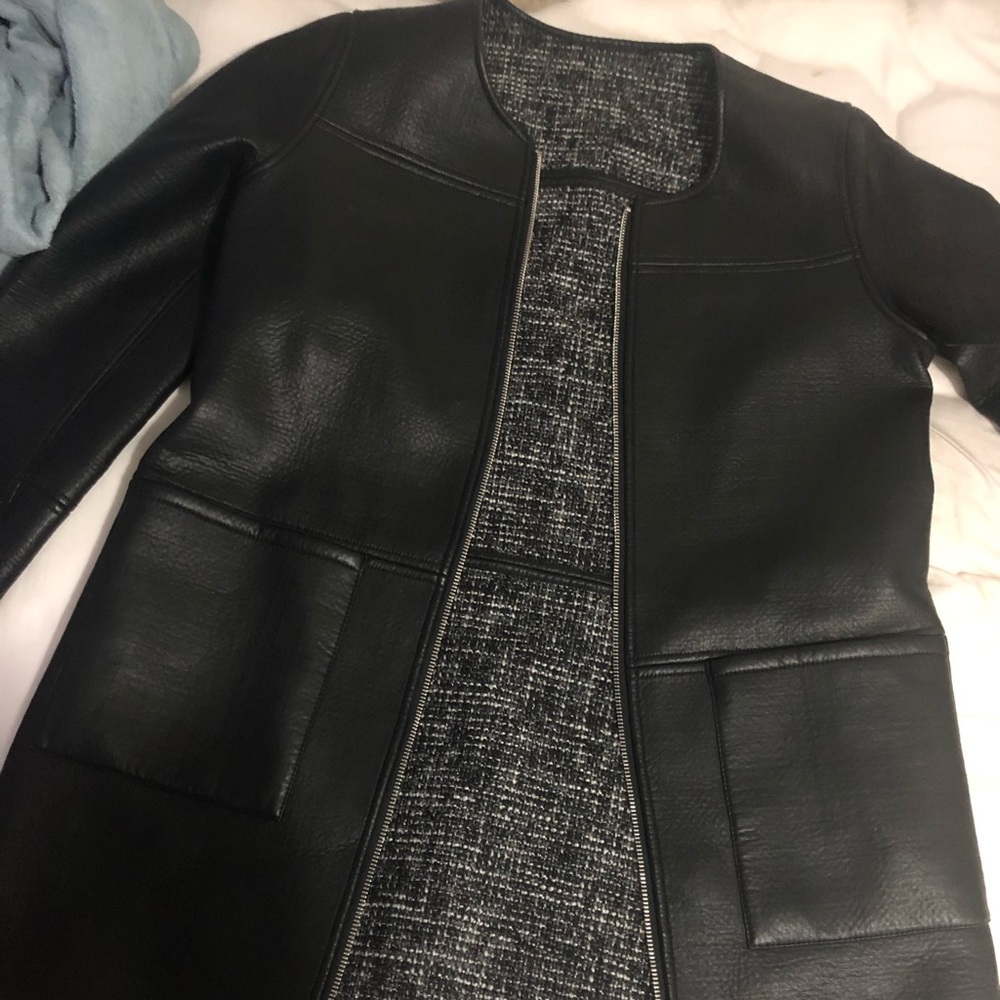 Leather jacket